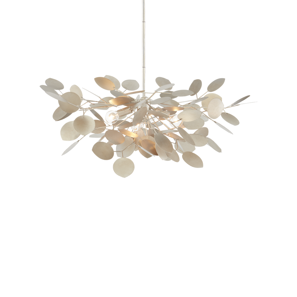 Lunaria Small Silver Chandelier