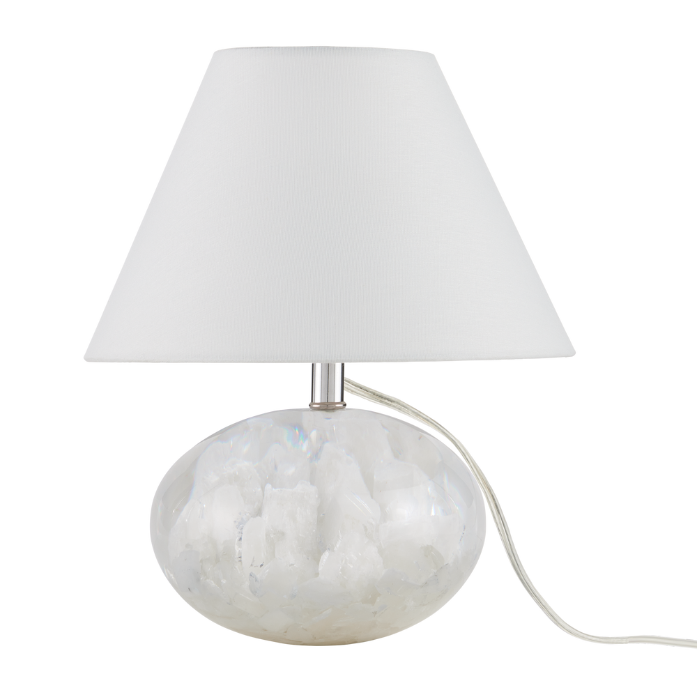 
                      
                        Odette White Table Lamp.
                      
                    