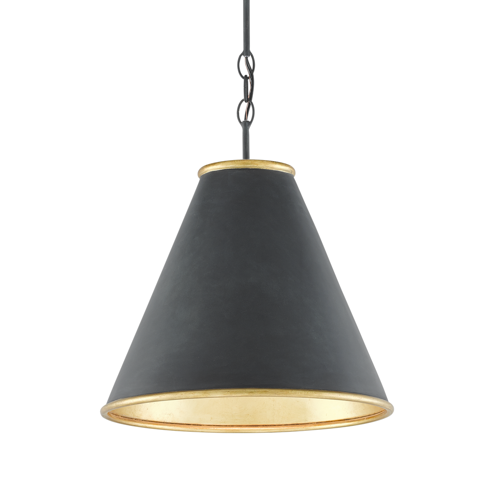 Pierrepont Small Black Pendant
