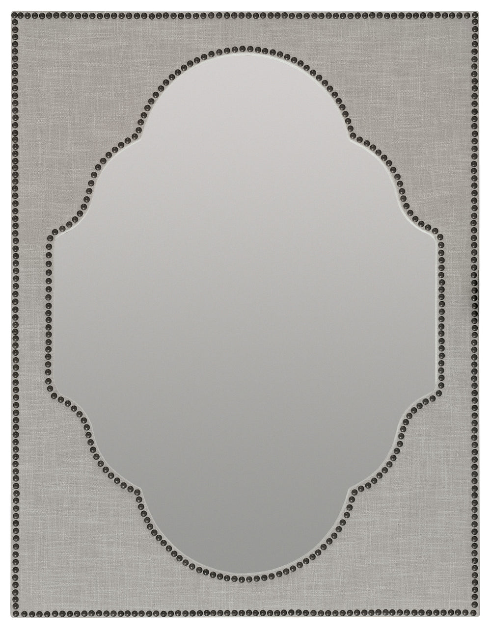 Boheme Nourmand Linen Wrapped Mirror.