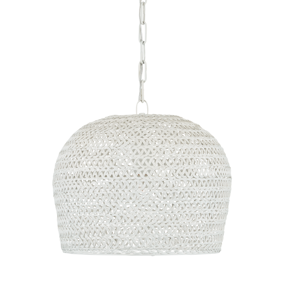 
                      
                        Piero Small White Pendant
                      
                    