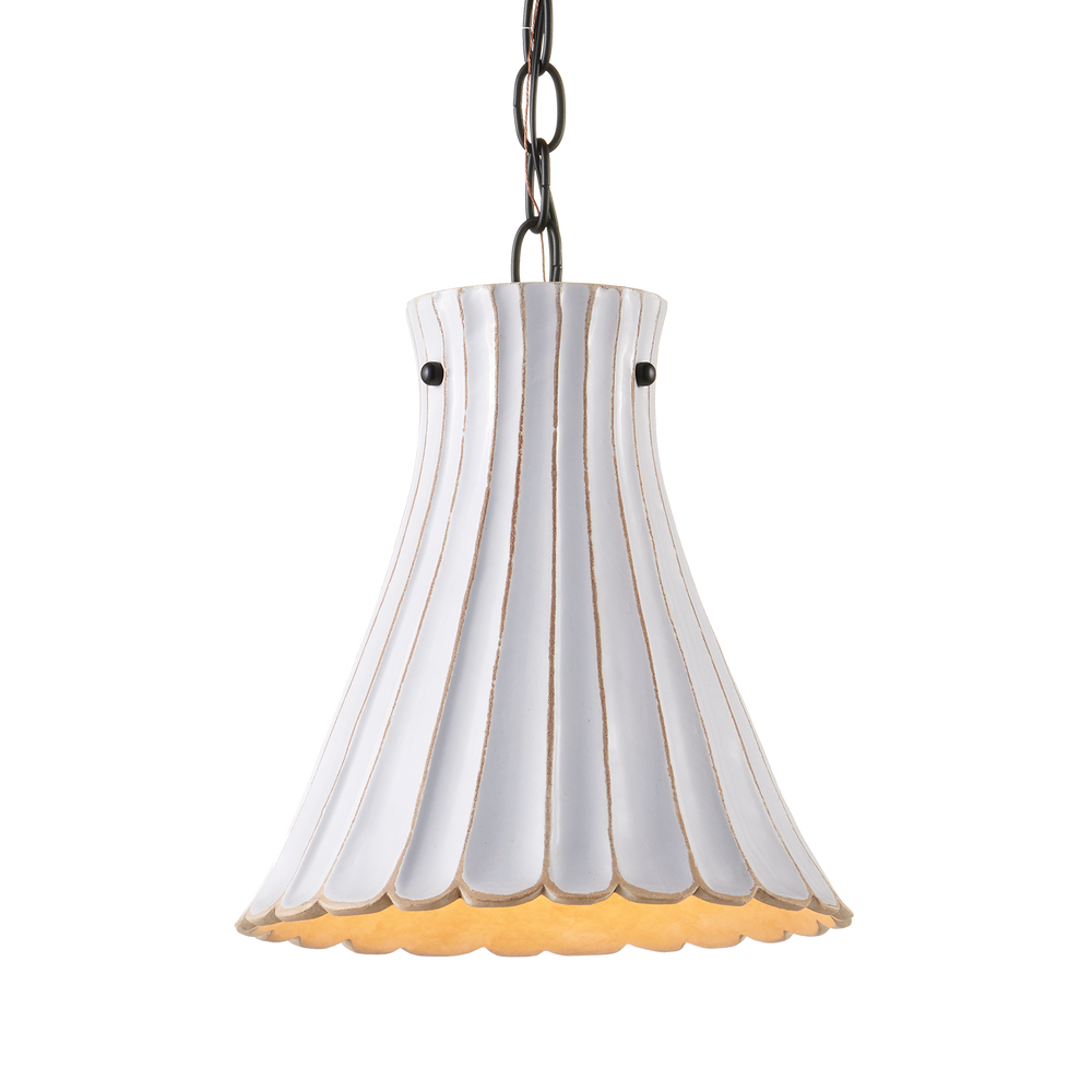 Jazz White Pendant.