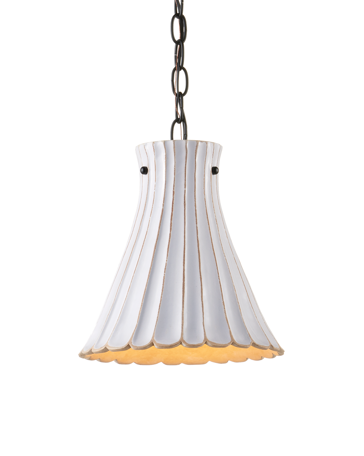 Jazz White Pendant.