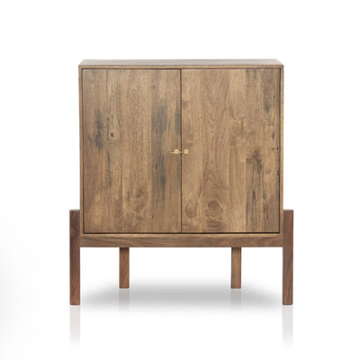 Reza Bar Cabinet - Smoked Honey