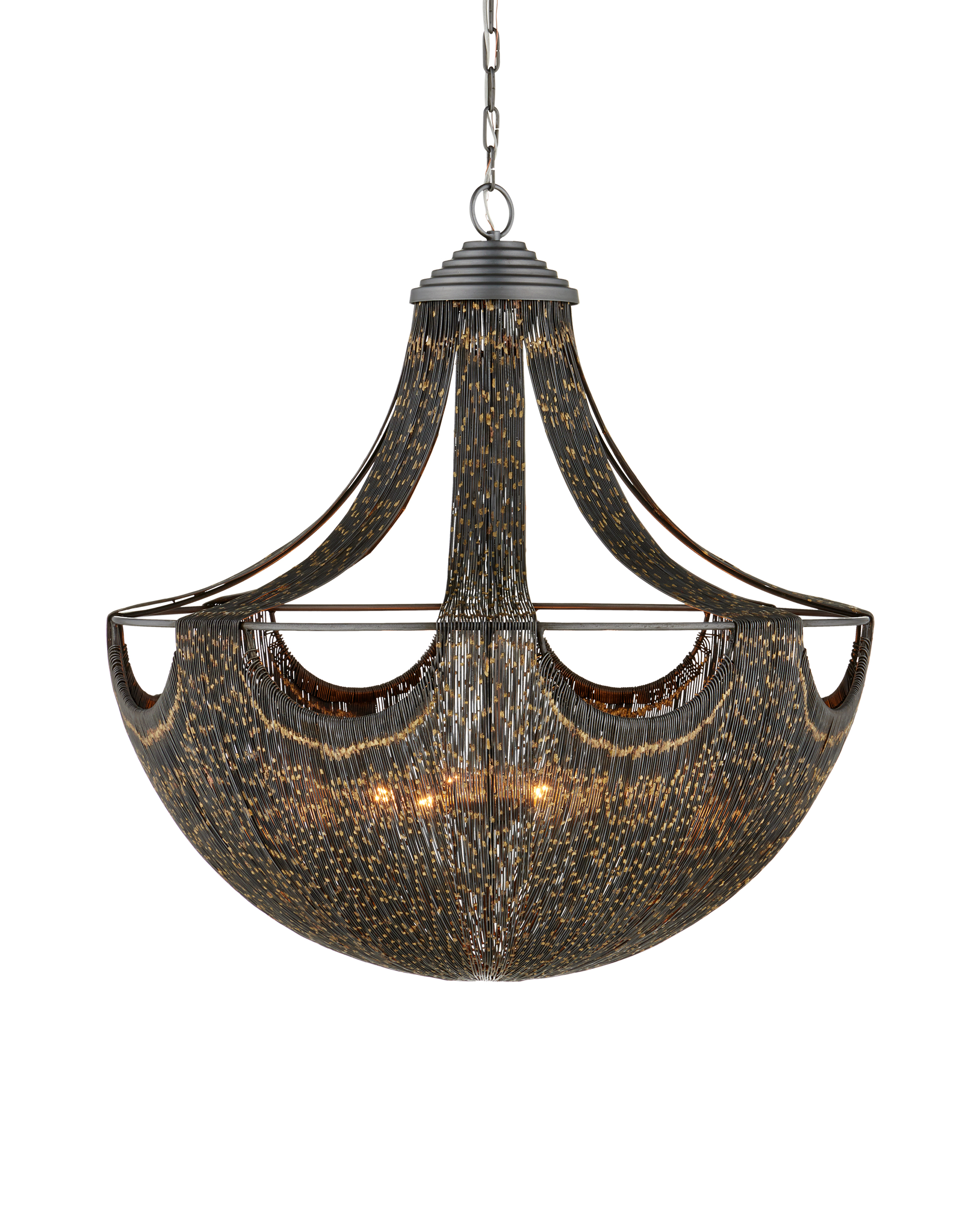 Currey & Company Eduardo Chandelier - Thumbnail 2