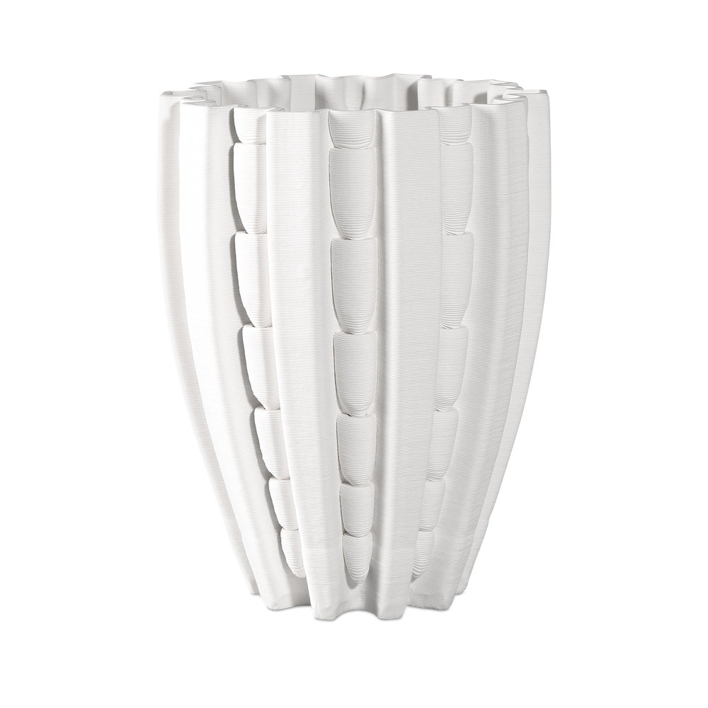 Fluted Small Vase.