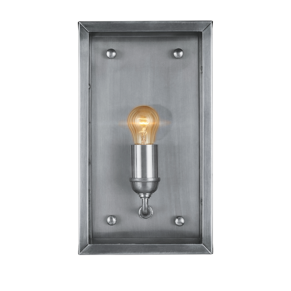 
                      
                        Royster Silver Outdoor Wall Sconce
                      
                    