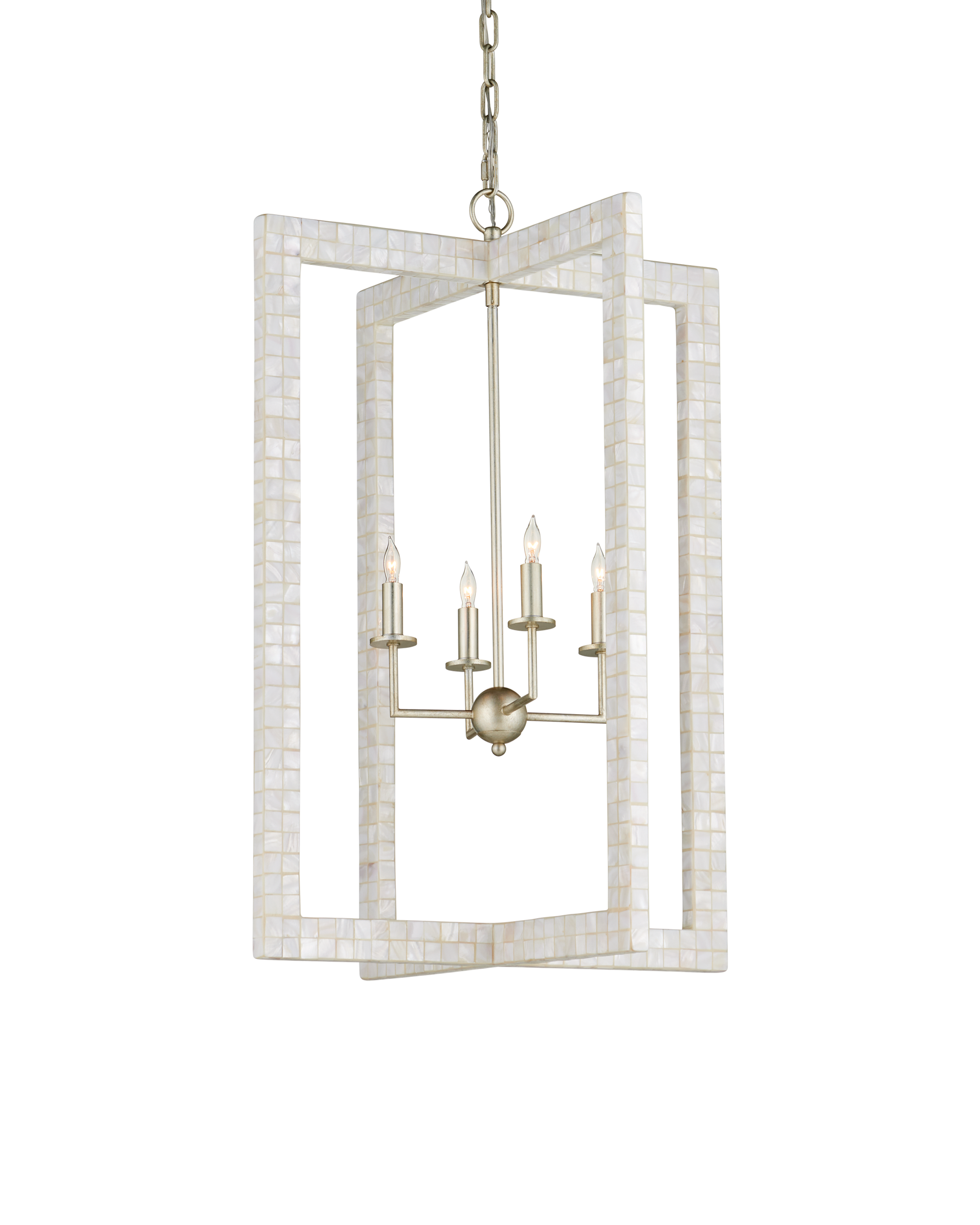 Arietta White Orb Chandelier - Thumbnail 3