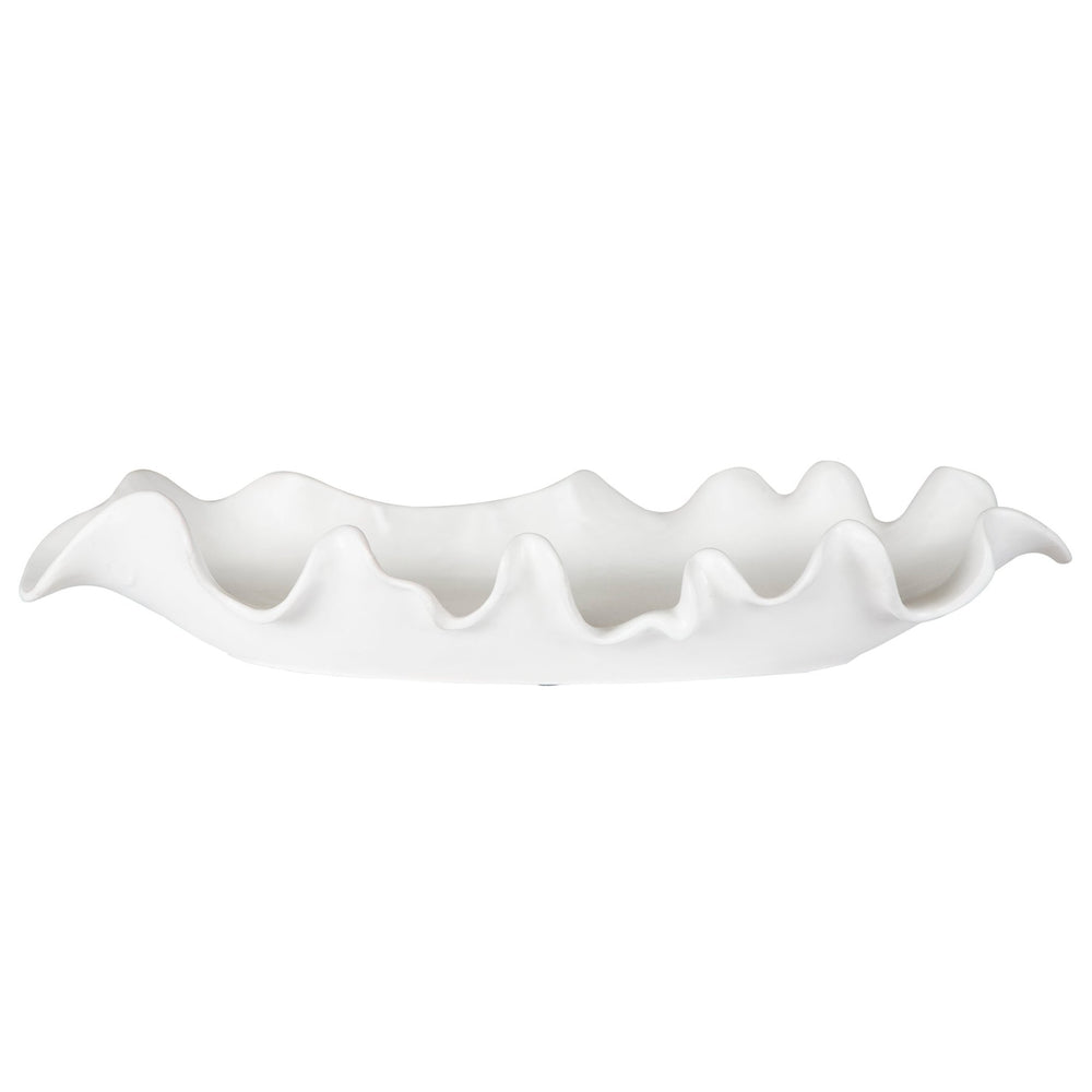 
                      
                        Ruffled Feathers Modern White Bowl - #shop_name Accessories
                      
                    