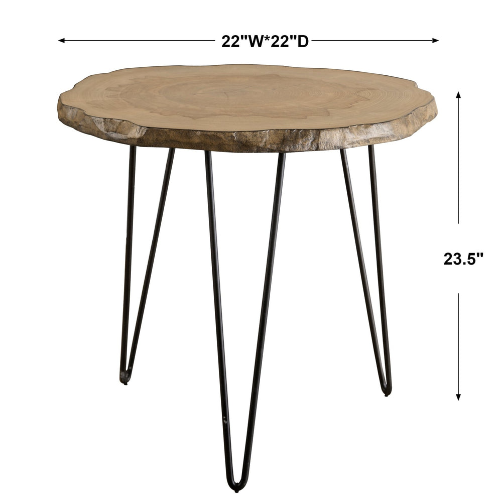 
                      
                        Runay Wood Slab Side Table - #shop_name End Tables & Accent Tables
                      
                    