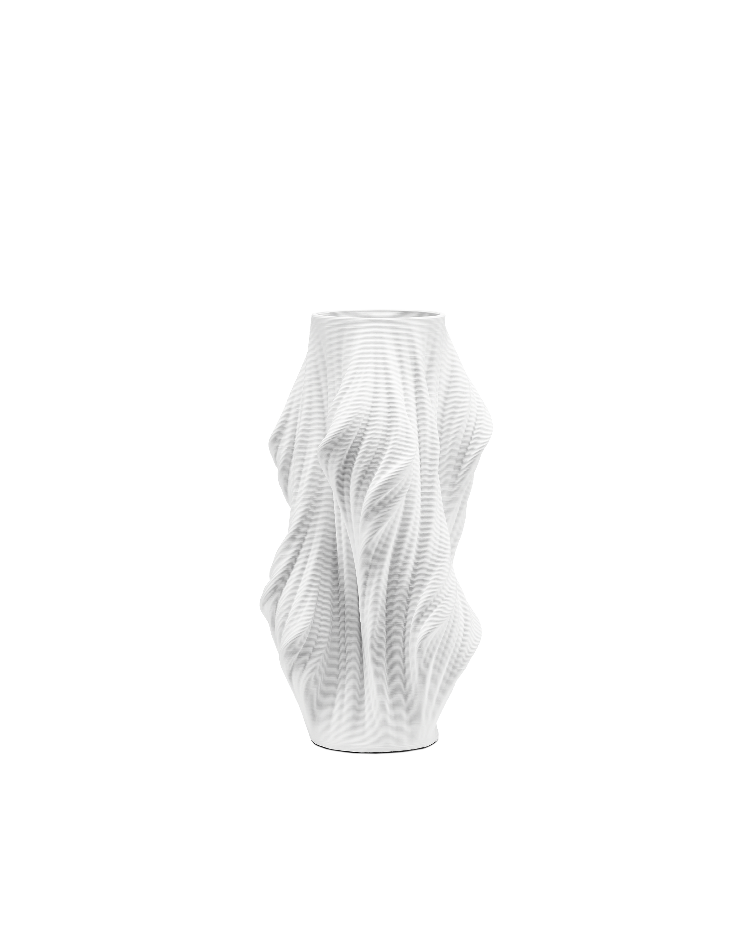 Yin Small White Vase