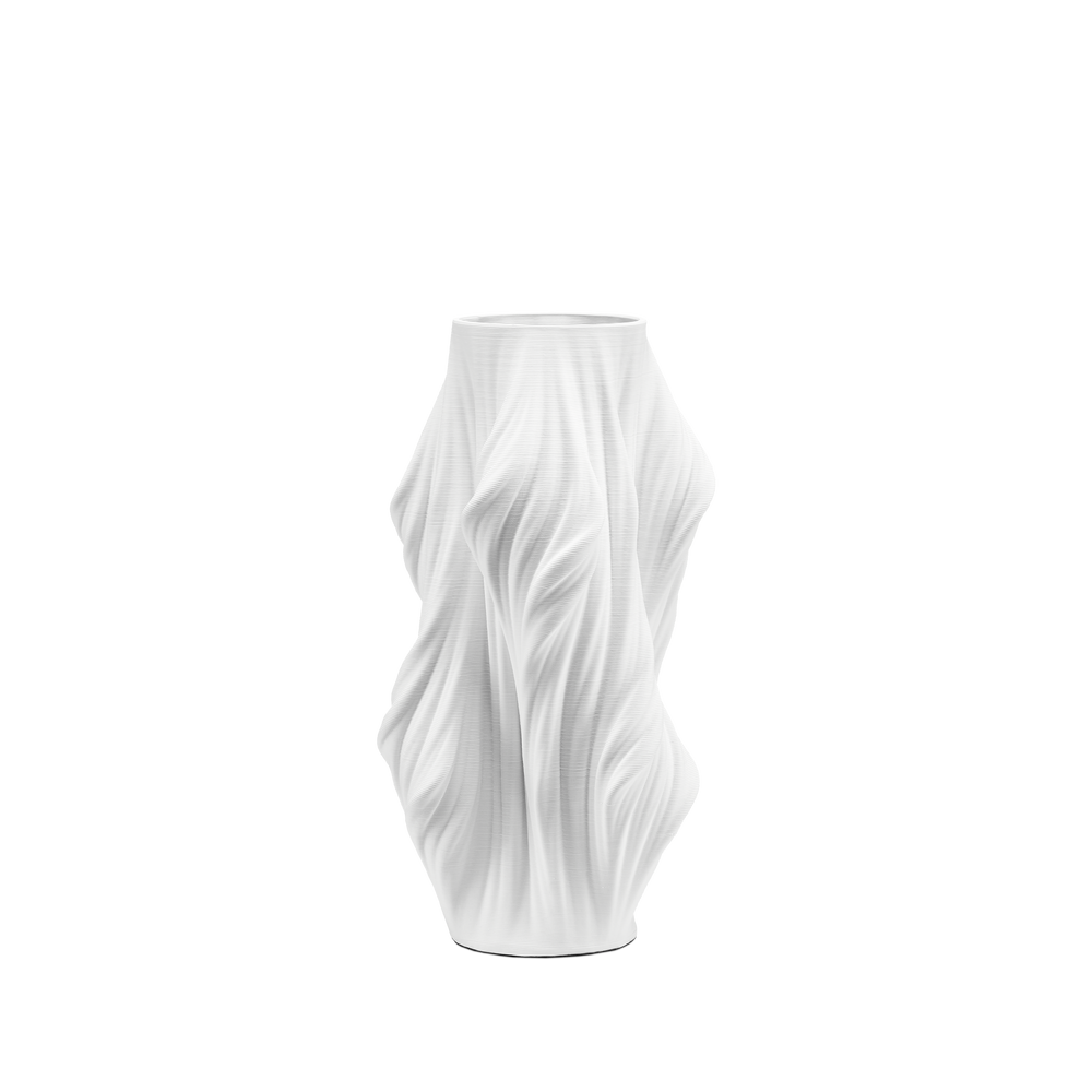 Yin Small White Vase