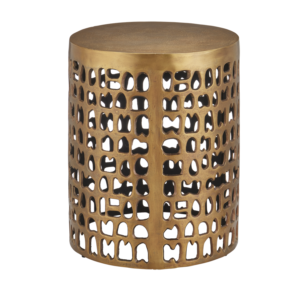 
                      
                        Alvar Gold Accent Table
                      
                    