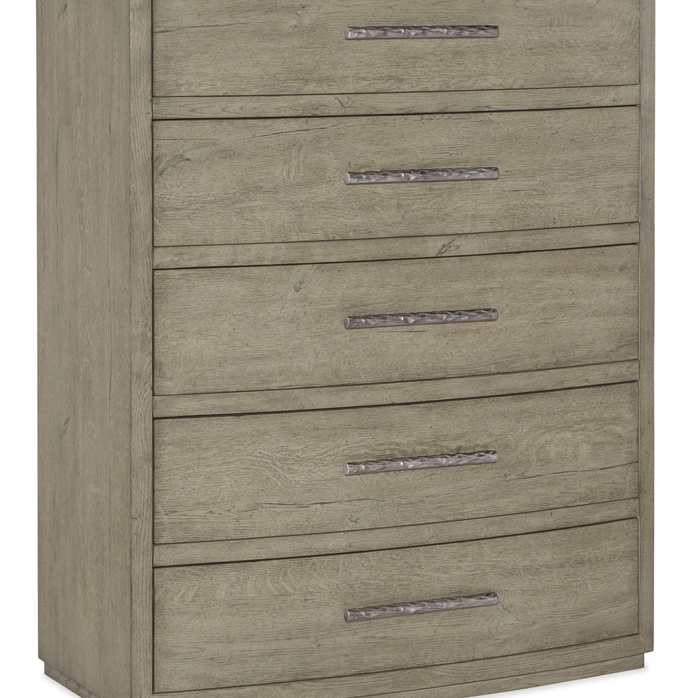 Linville Falls Pisgah Five Drawer Chest.