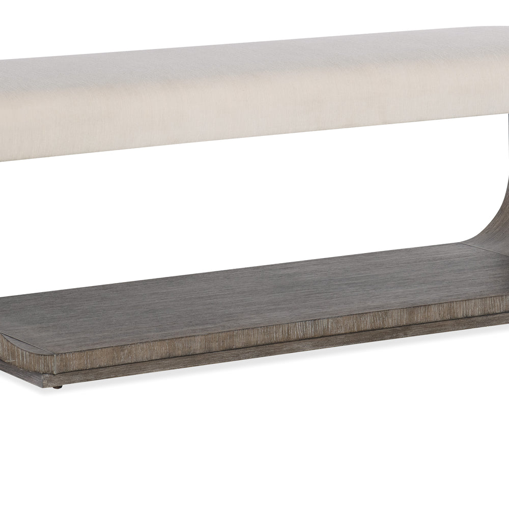 Modern Mood Bed Bench - Mink Finish