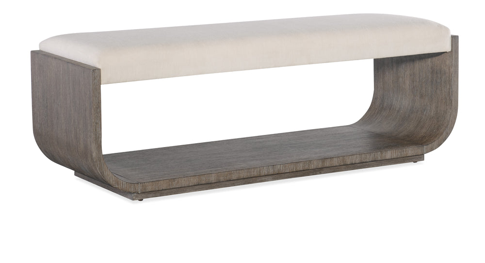 Modern Mood Bed Bench - Mink Finish