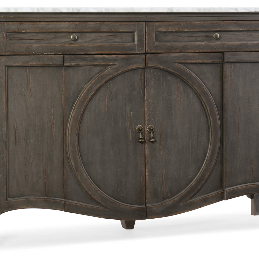 Melange Four-Door Two-Drawer Credenza