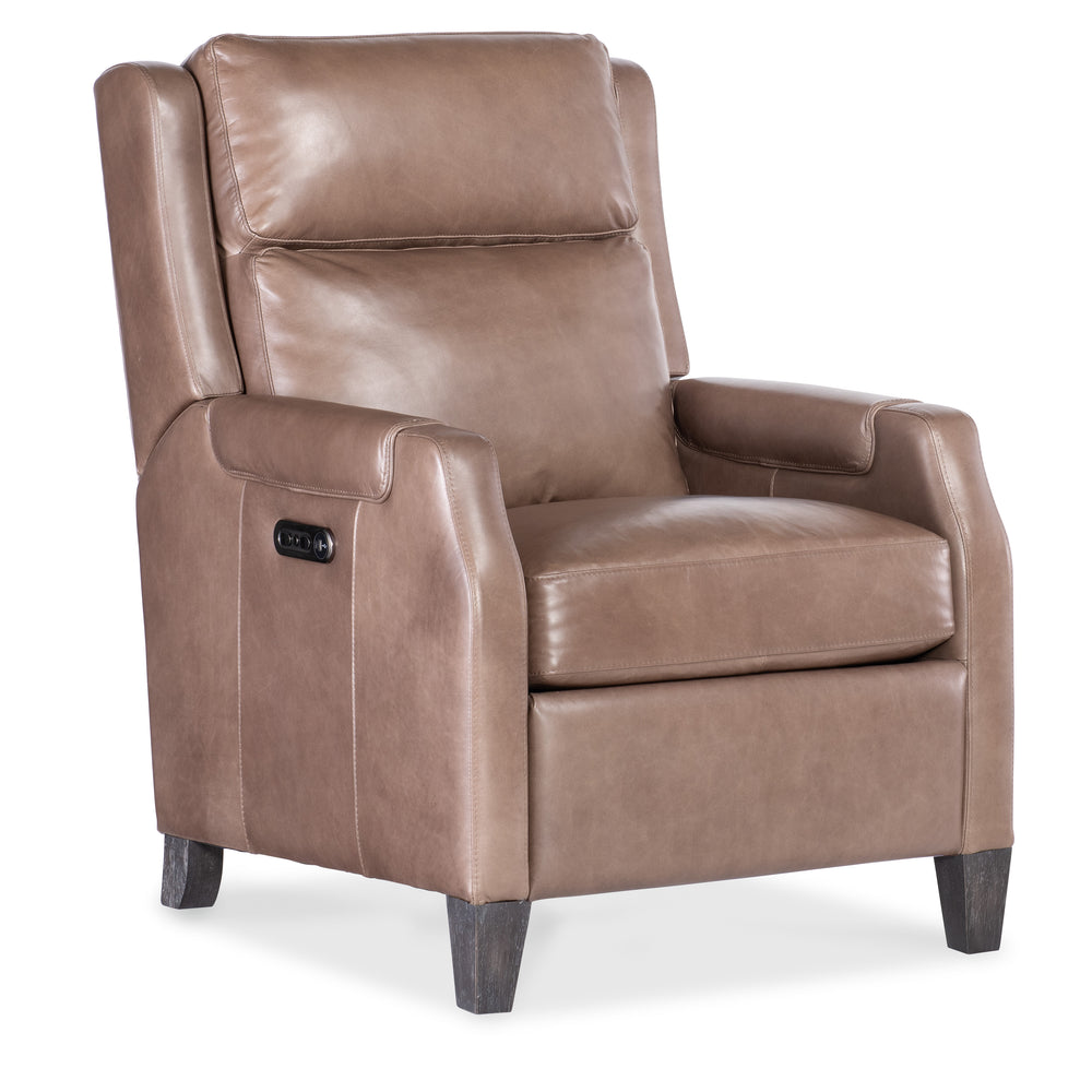 Nelson Power Recliner w/Power Headrest - Light Mocha 156-973