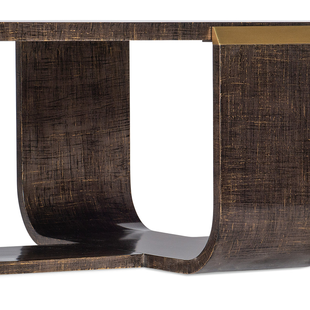 Melange Edmun Rectangle Cocktail Table.