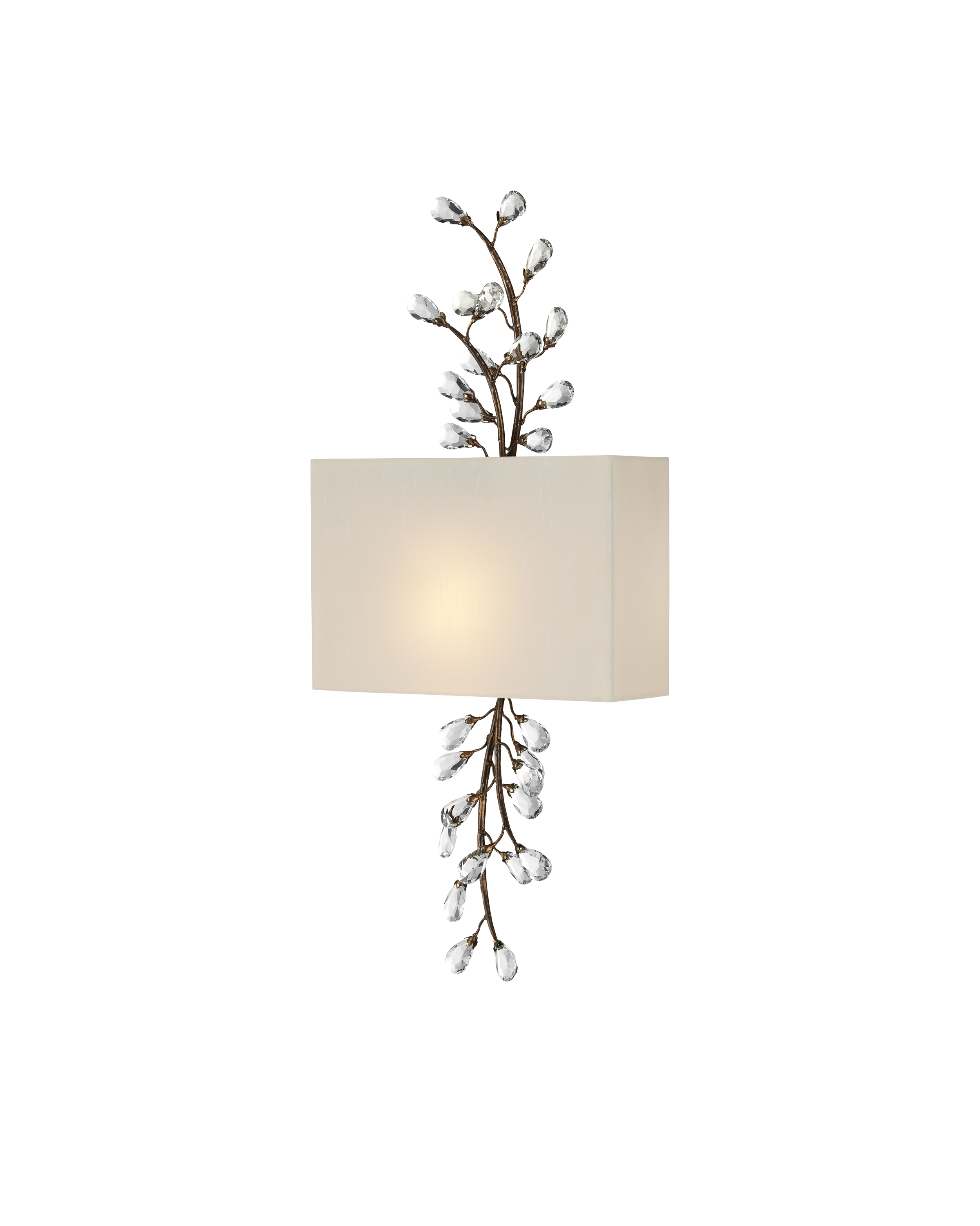 Crystal Bud Tall Wall Sconce - Thumbnail 3