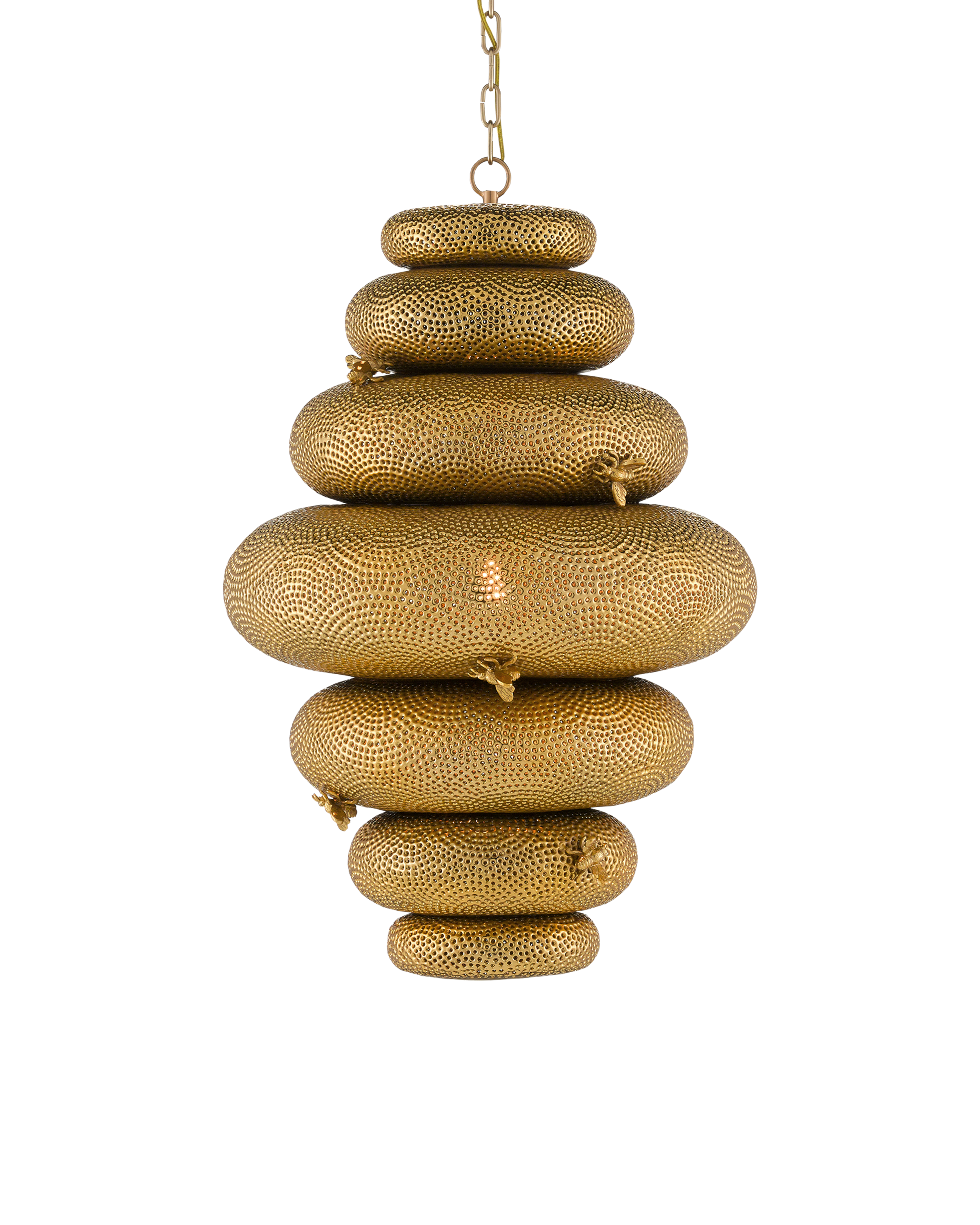 Bee My Honey Gold Chandelier - Thumbnail 2