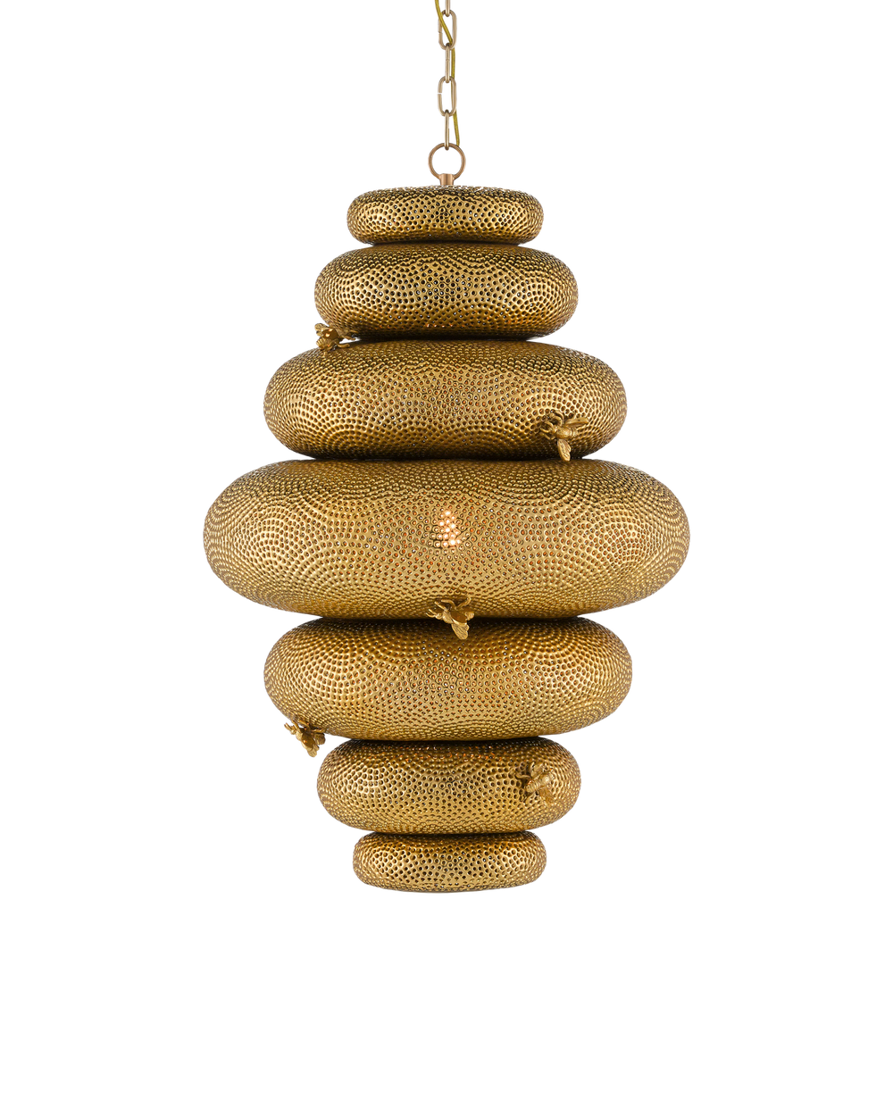 Bee My Honey Gold Chandelier