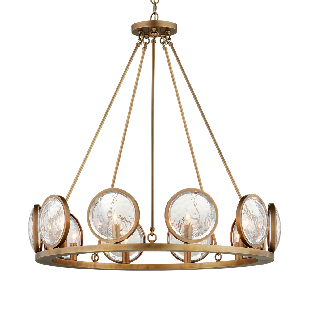 MarjieScope Brass Chandelier