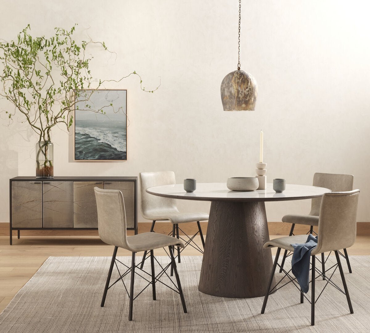 Skye Round Dining Table - #shop_name Dining & Kitchen Tables