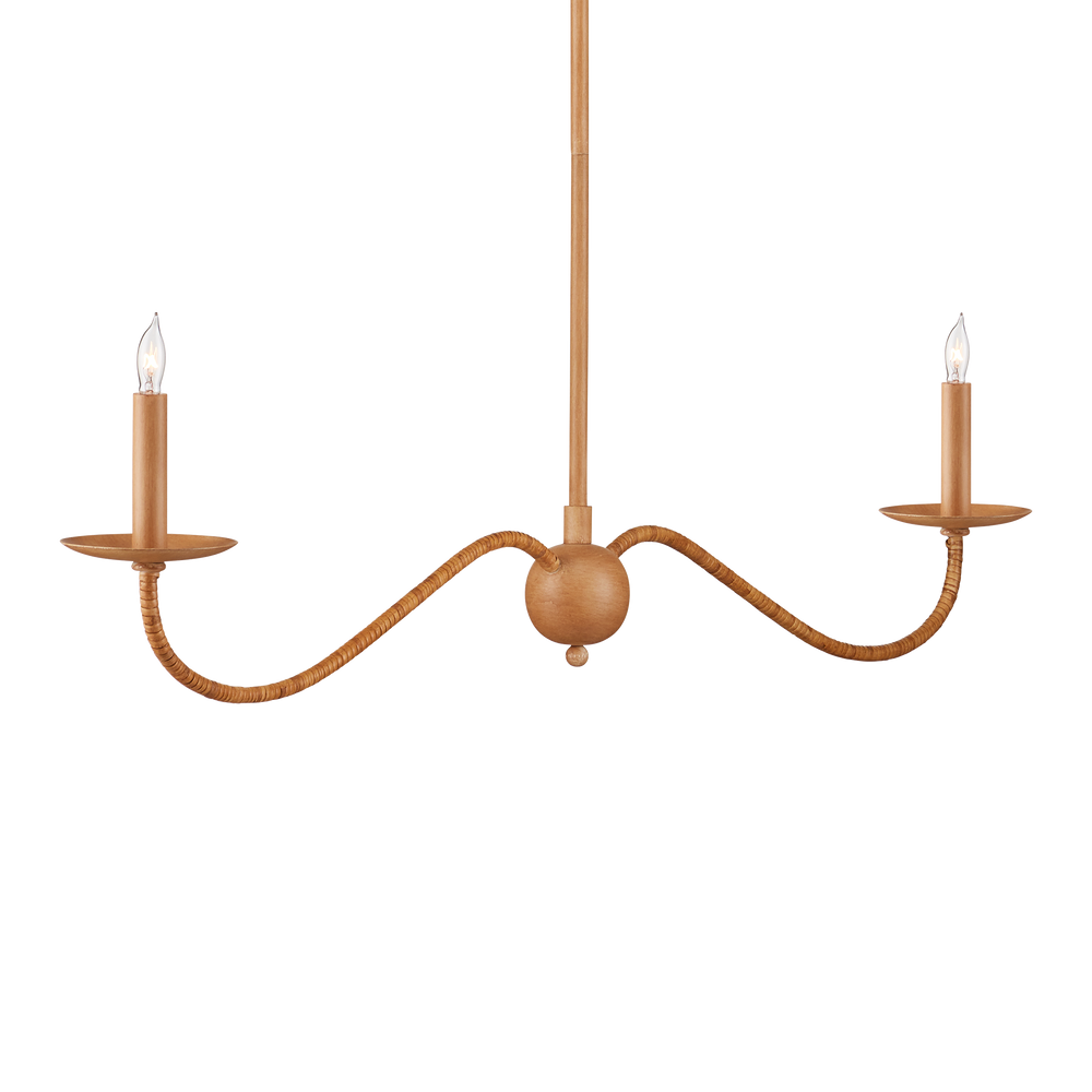 
                      
                        Saxon Linear Tan  Chandelier
                      
                    