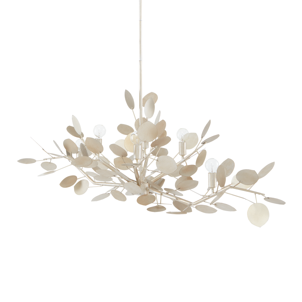 
                      
                        Lunaria Silver Oval Chandelier
                      
                    
