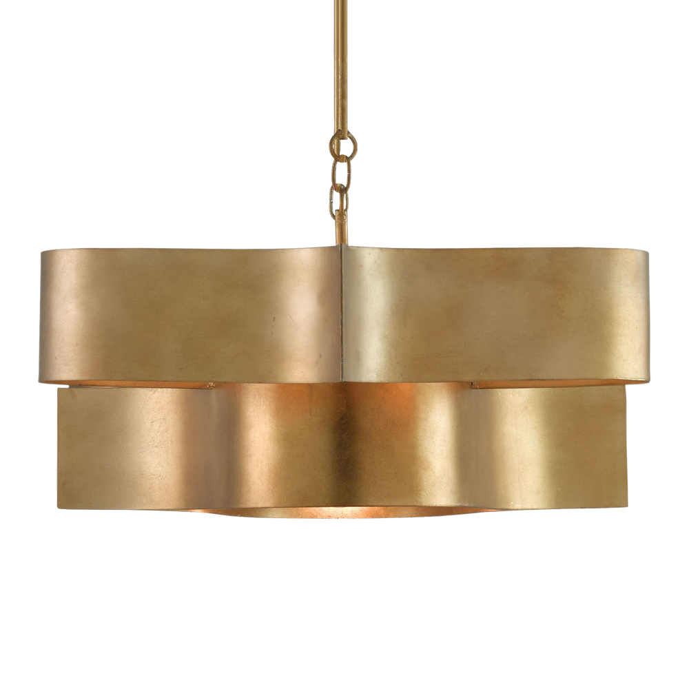 
                      
                        Grand Lotus Oval Gold Chandelier
                      
                    