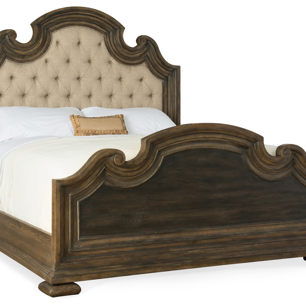 Fair Oaks King Upholstered Bed.