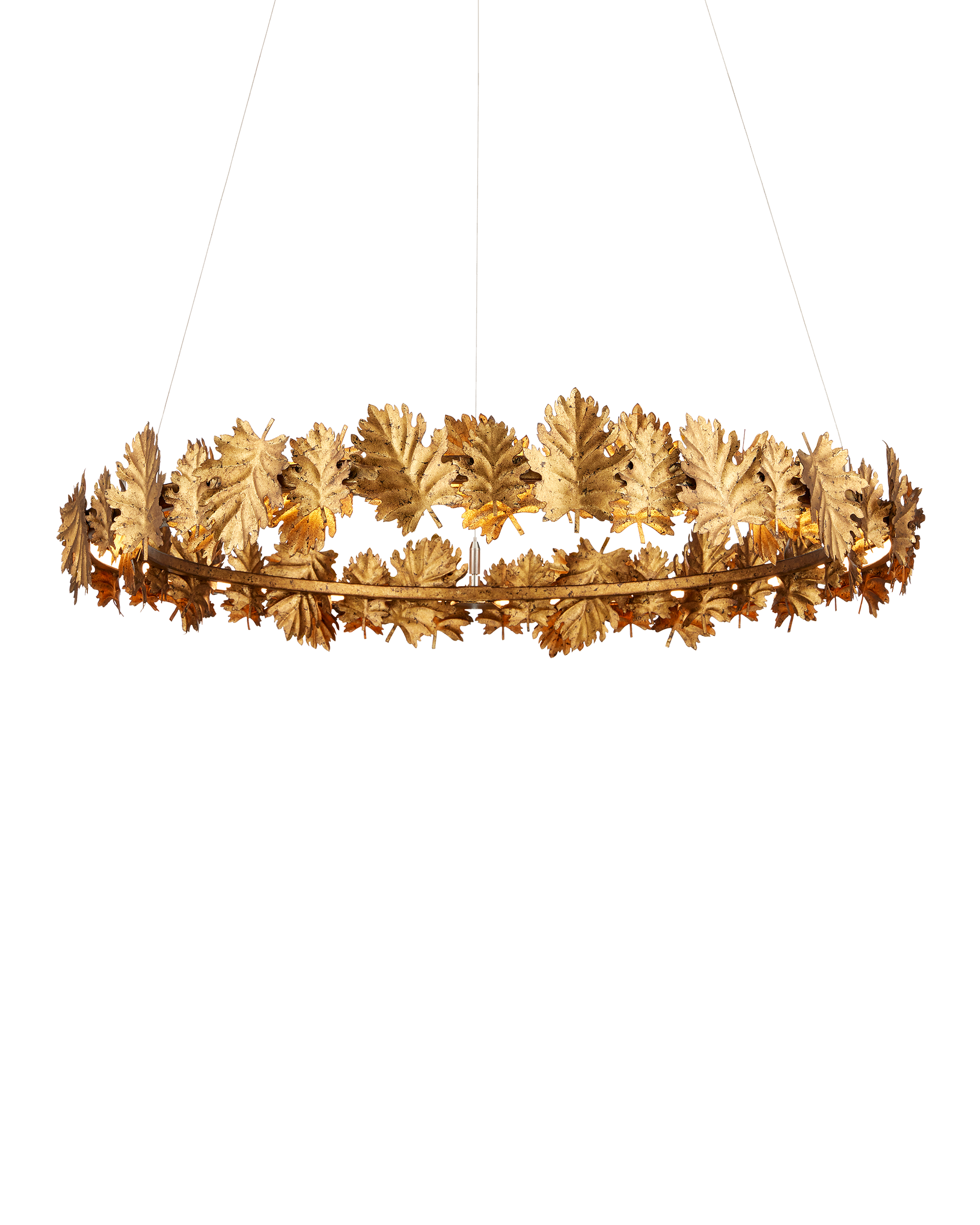 English Oak Chandelier - Thumbnail 5