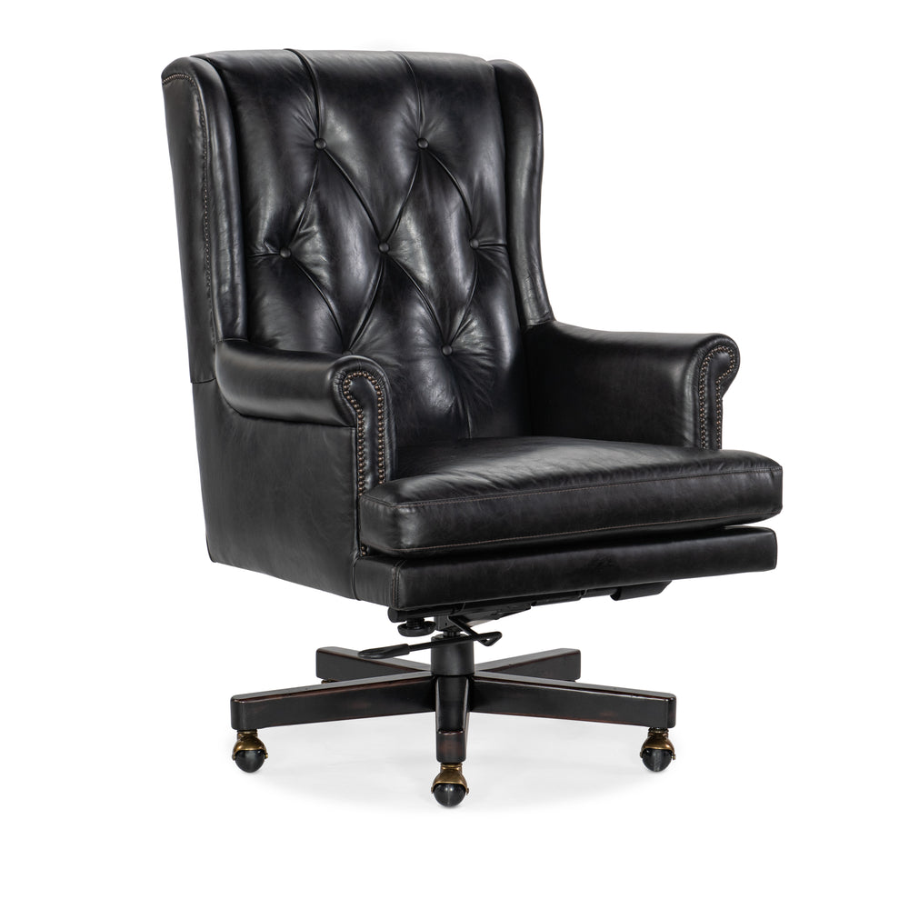 Charleston Executive Swivel Tilt Chair - Black