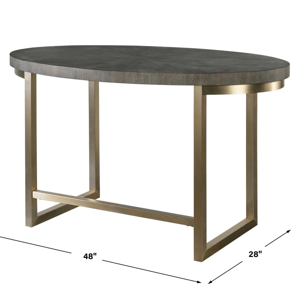 
                      
                        Taja Oval Desk - #shop_name Desk
                      
                    