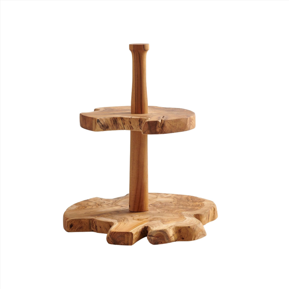 Takara™ live edge 2-tier riser - #shop_name