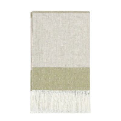 TC Talara Throw - Wheat Green/Natural