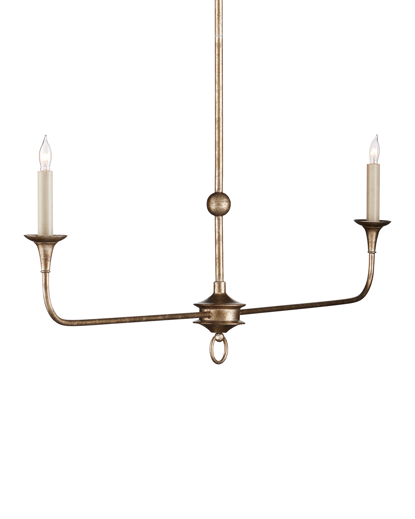 Nottaway Linear Bronze Chandelier
