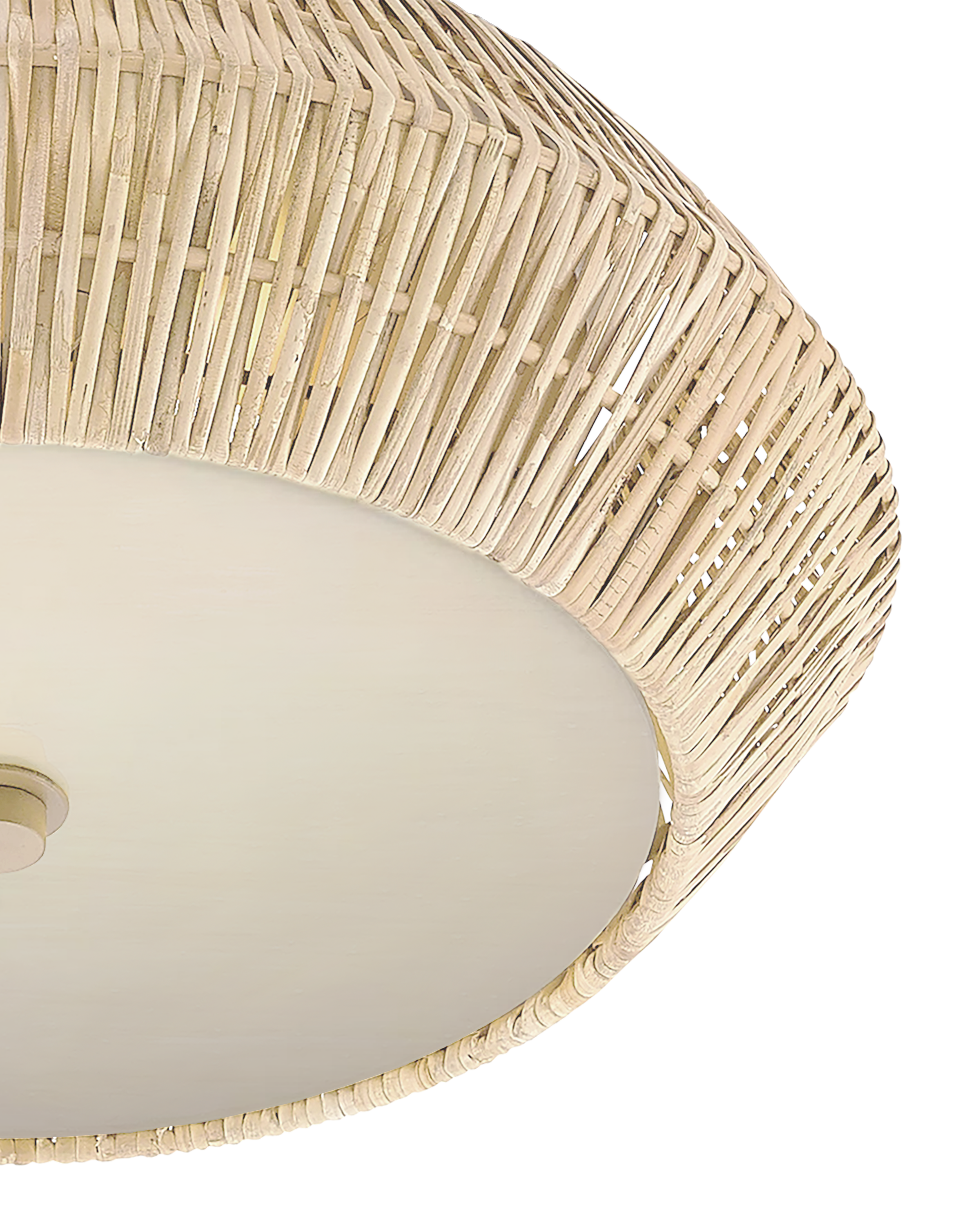 Antibes White Flush Mount - Thumbnail 4