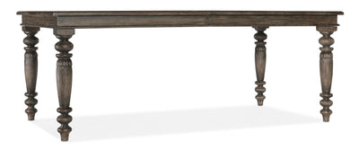 Traditions Rectangle Dining Table with Two 22-inch leaves