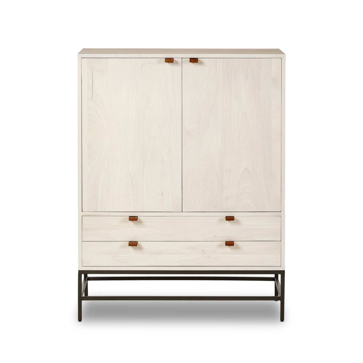 Trey Bar Cabinet - Dove Poplar