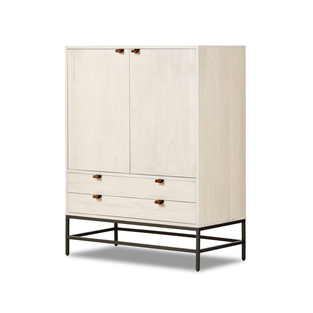 Trey Bar Cabinet - Dove Poplar