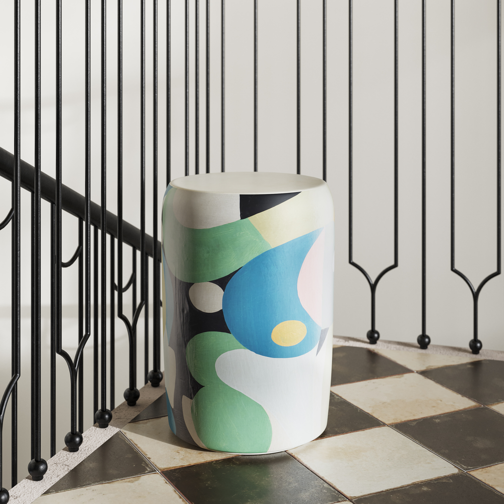 So Nouveau Blue Accent Table