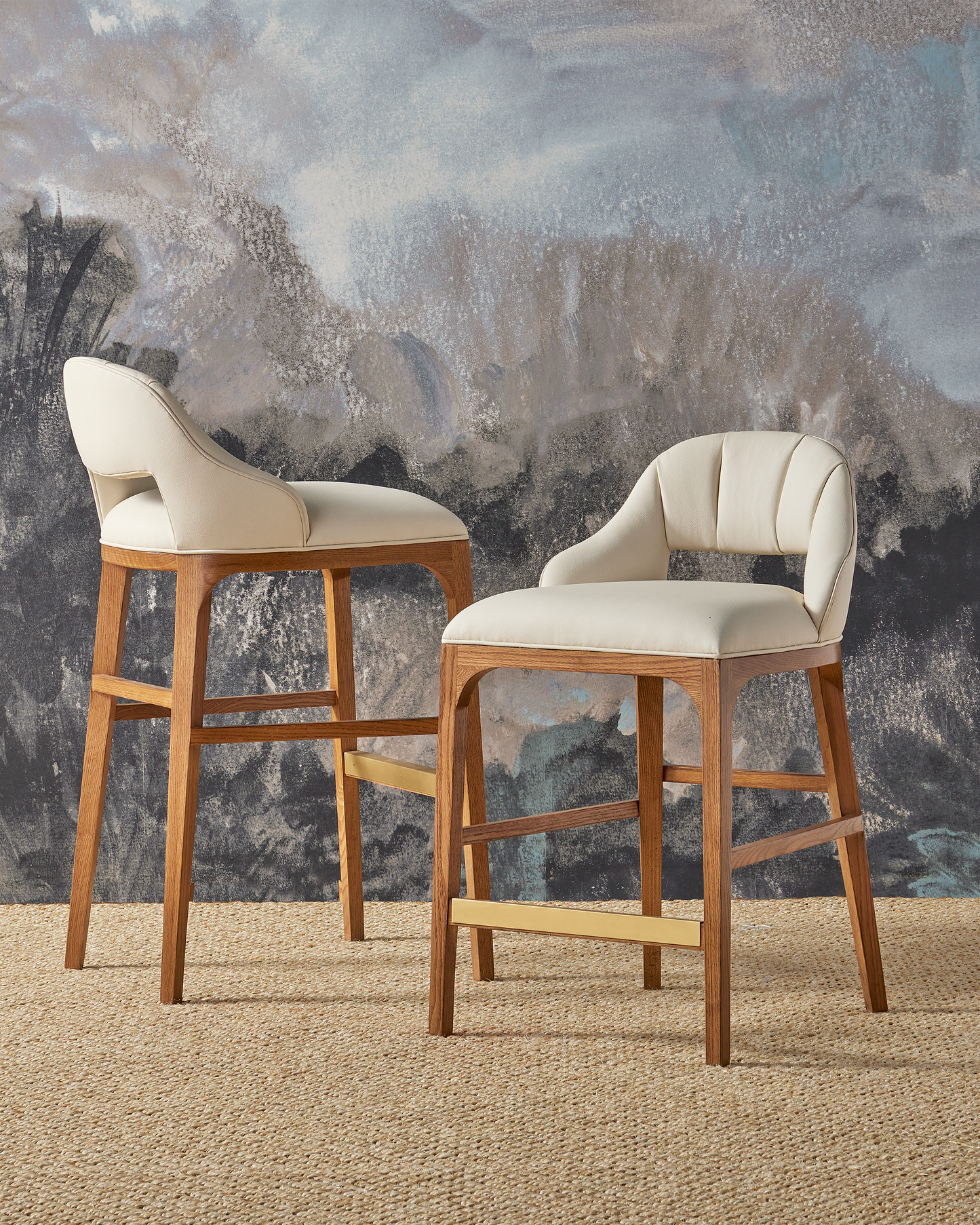 Inga Bar Stool, Endurance Sand.