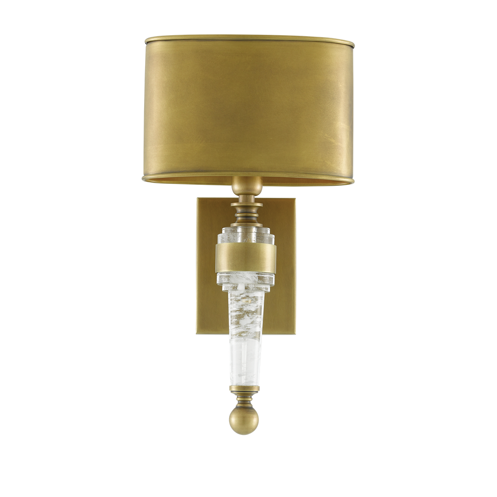 
                      
                        Lindau Brass Wall Sconce
                      
                    