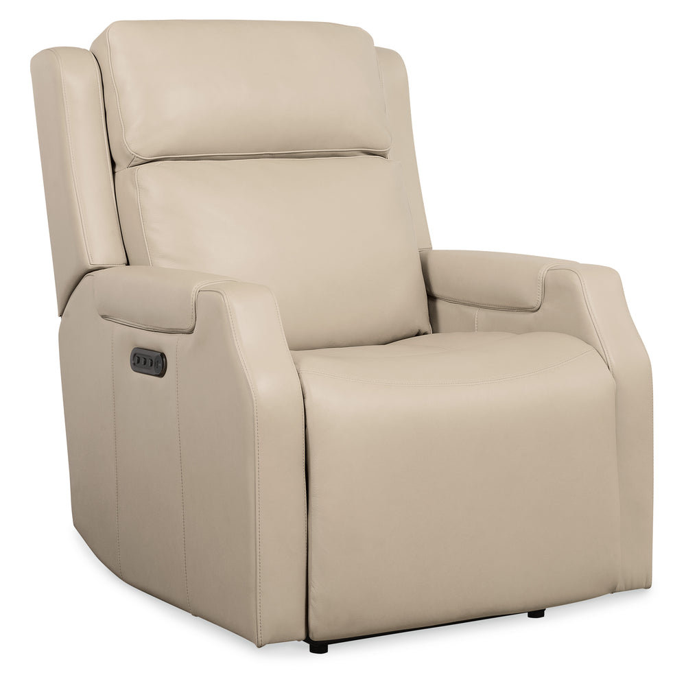 Nelson Zero Gravity Power Recliner with Power Headrest and Lumbar - Salvo Beige