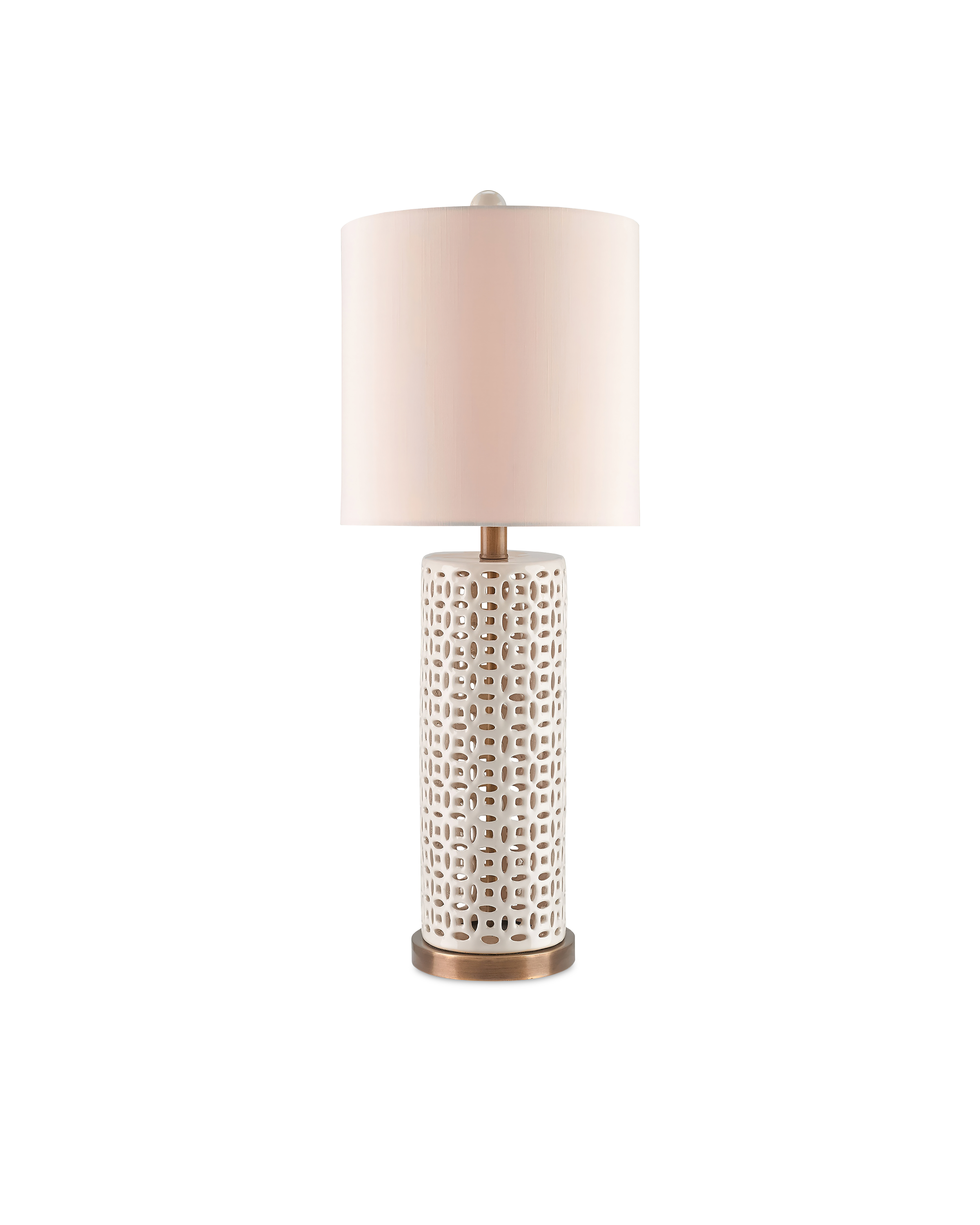 Bellemeade White Table Lamp