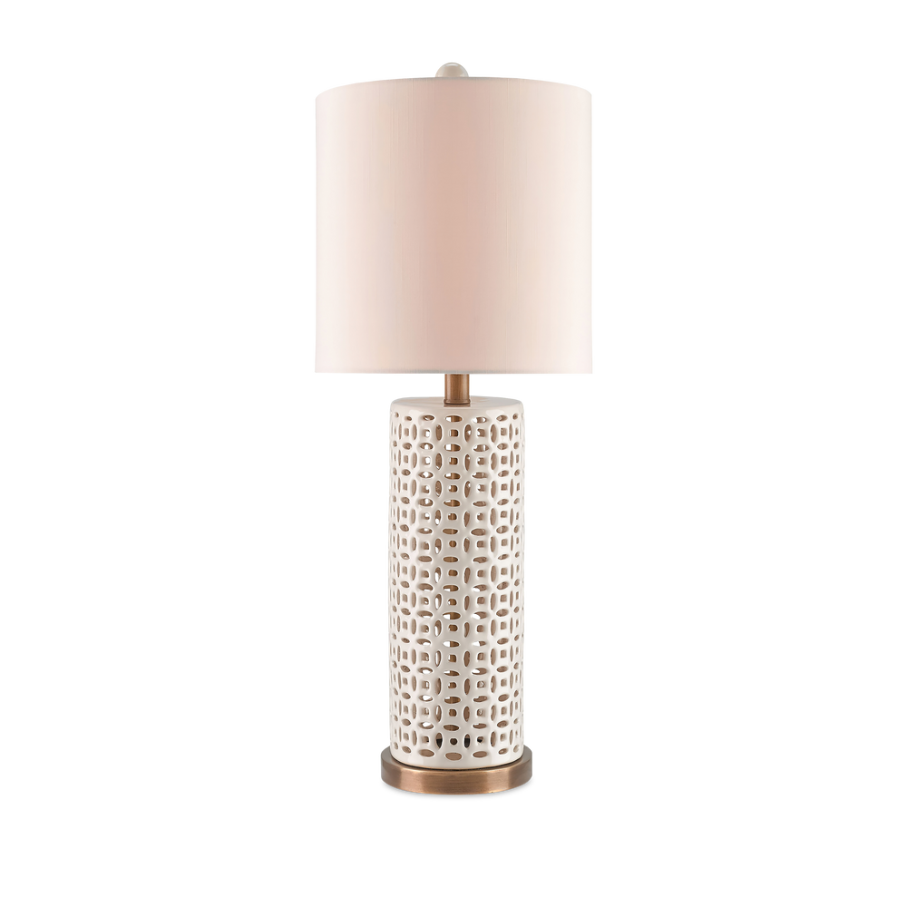 
                      
                        Bellemeade White Table Lamp.
                      
                    