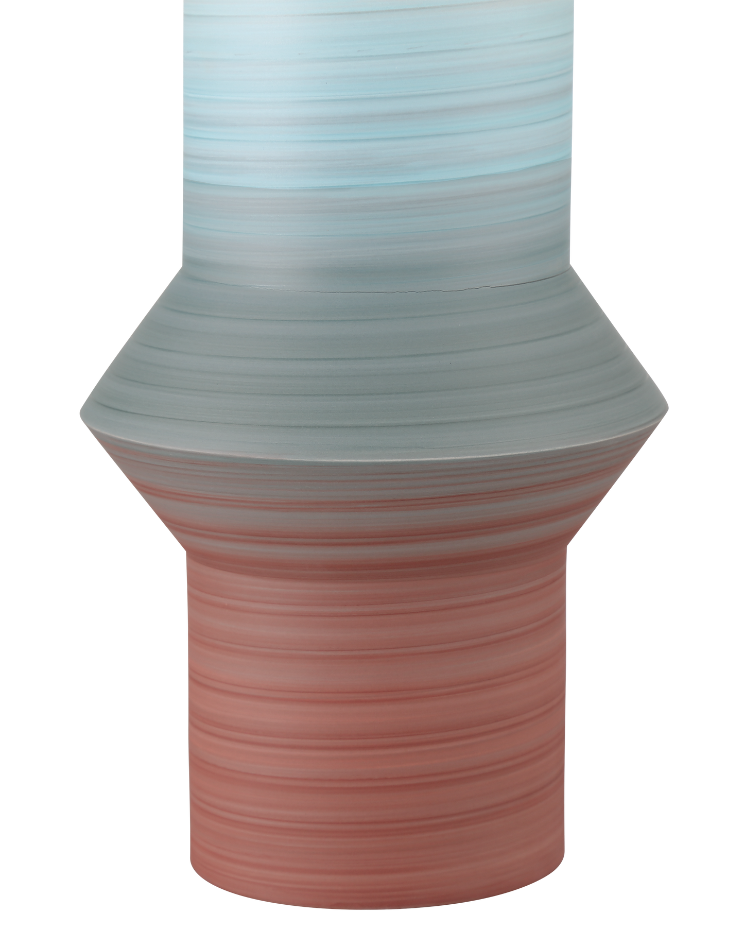 Happy 80's Blue & Red Vase Set of 2.