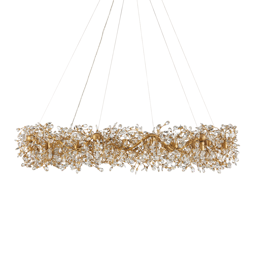 
                      
                        Crystal Bud Grande Ring Chandelier
                      
                    